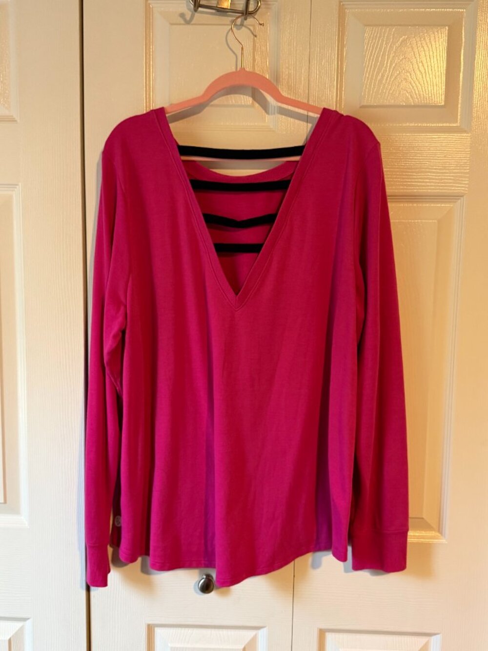 Torrid Hot Pink Longsleeve Active Shirt - Picture 2 of 3